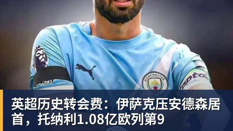 完美体育网址英超历史转会费：伊萨克压安德森居首，托纳利1.08亿欧列第9