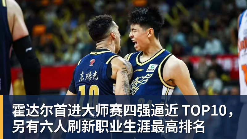 完美体育网址霍达尔首进大师赛四强逼近 TOP10，另有六人刷新职业生涯最高排名